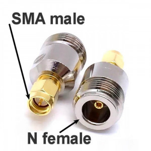 Переходник N (female) - SMA (male)