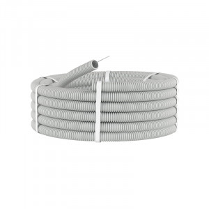 Гофра ПВХ СЕРАЯ ф20 ЕКТ (100м)