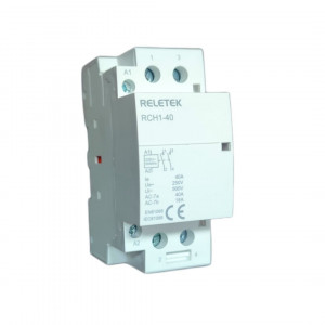 Контактор модульный КМ40-2NO 230AC Reletek