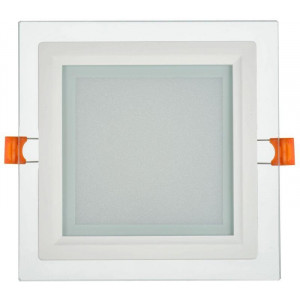 Светильник LED ДВО 1624 со стекл. квадр. 12Вт 4000К IP20 IEK