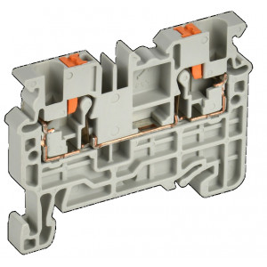 Колодка клеммная CP 2,5мм2 серая IEK