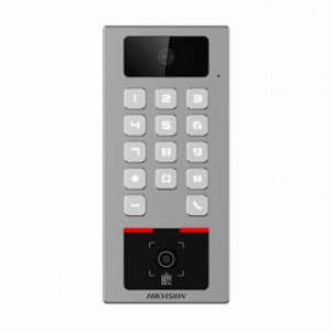 Hikvision DS-K1T502DBWX-CQR IP Домофон, вызывная панель