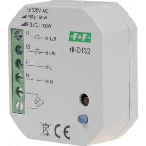 Диммер одноканальный с двумя управляющими входами rB-D1S2