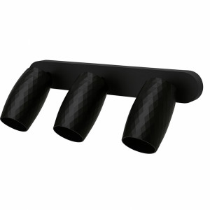 Светильник настенный (бра) VENUS-05 X3, черный, GU10 LEDAR