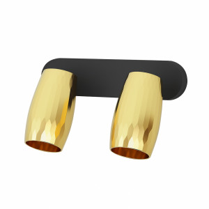 Светильник настенный (бра) VENUS-03 X2 вниз, золото, GU10 LEDAR