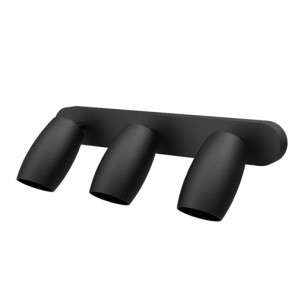 Светильник настенный (бра) VENUS X3, черный, GU10 LEDAR