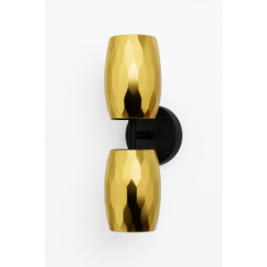 Светильник настенный (бра) VENUS-03 X2 верх-низ, золото, GU10 LEDAR