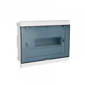 ЩРВ-П 10 модулей NOVA встраиваемый пластик дымчатый IP41 (220x247x76) FIXEL