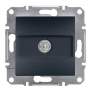 Розетка TV, оконечная, антрацит /EPH3200171/