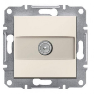 Розетка TV, оконечная, кремовый /EPH3270123/