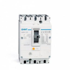 Авт. выкл. NM8N-125C TM 3P 16А 36кА с рег. термомаг. расцепителем (R)
