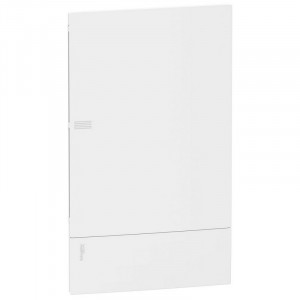 Щит mini pragma 3ряд/36мод.встраиваемая с белой дверцей, 2 клеммы, IP40, IK07, 63А /MIP22312/