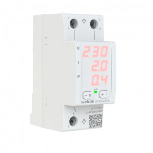 Welrok VIP-63 Red Многофункциональное реле  контролем напряжения, тока и мощности, 63А