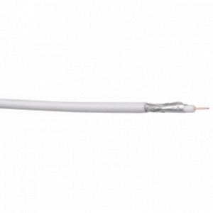 ITK Каб. коаксиальный RG6, 75 Ом, FPE, ПВХ, бел. (305м)